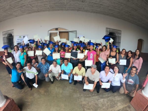 More than 1,400 women are trained in leadership and food security in Guatemala