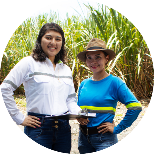 Mujeres sonriendo