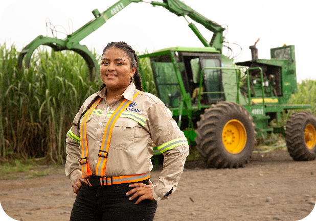 Mujer trabajadora en la agroindustria